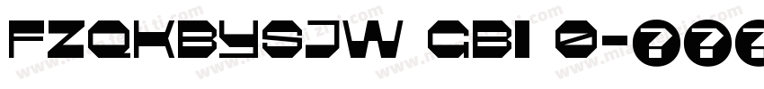 FZQKBYSJW GBI 0字体转换